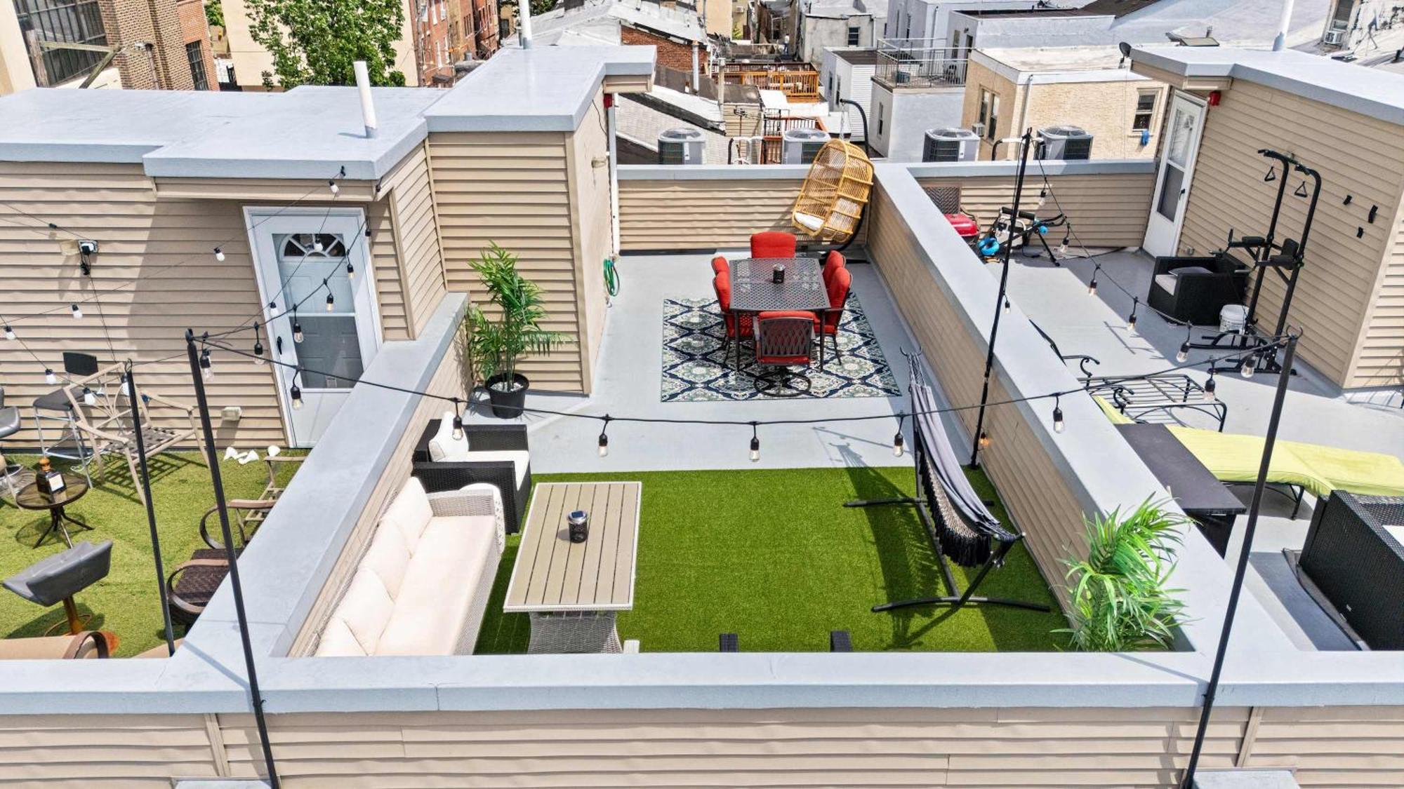 Brand New Dbl Unit Roofdeck Outdoor Patio Villa Philadelphia Exterior foto